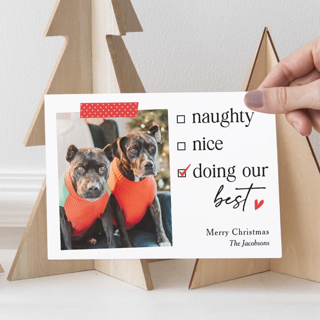 Our Best EDITABLE COLOR Christmas Holiday Card (Creator Uploaded)