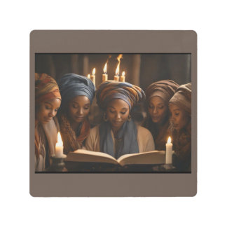 Our Bible Study 2 Metal Print