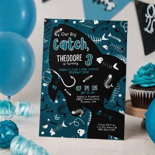 Our Big Catch Birthday Invitation