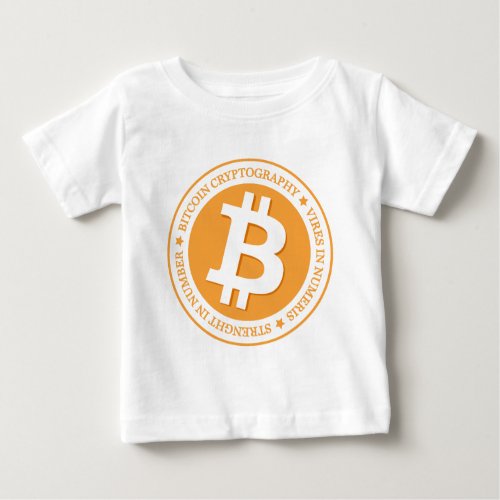 Our Bitcoin Logo Type 06 Baby T_Shirt
