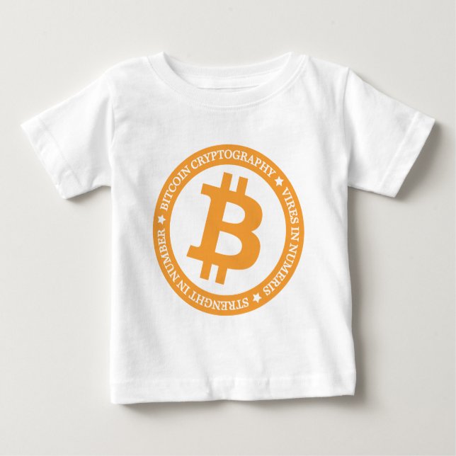 Our Bitcoin Logo Type 07 Baby T-Shirt (Front)