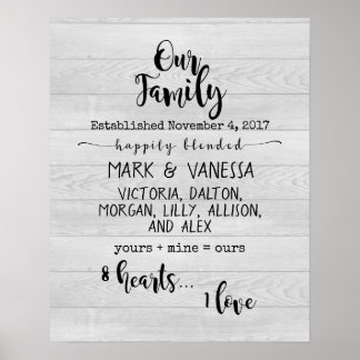 Our {Blended} Family Poster