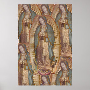 OUR BLESSED MOTHER OF GUADALUPE (XTRA LRG 40X60) POSTER
