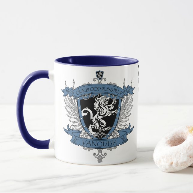 "Our Blood..." 11oz. Coat of Arms Mug (With Donut)