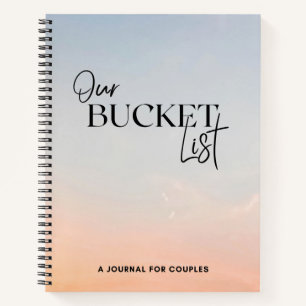 Our Bucket List A Journal For Couples Memory Book