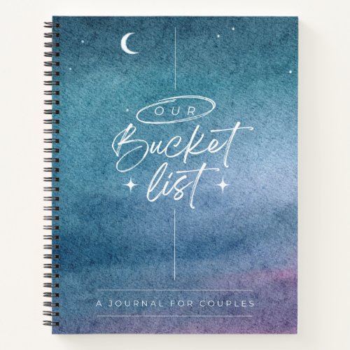 Our Bucket List A Journal For Couples Memory Book 