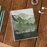 Our Bucket List Couples Adventure Keepsake Journal<br><div class="desc">This thoughtful gift inspires couples to write down their bucket list. Inside the pages are blank ready to be filled with photographs and journaling as together they go on their adventures and check the items off their list. This is a keepsake journal that will be treasured for years to come....</div>
