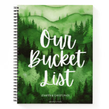 Our Bucket List Couples Adventure Keepsake