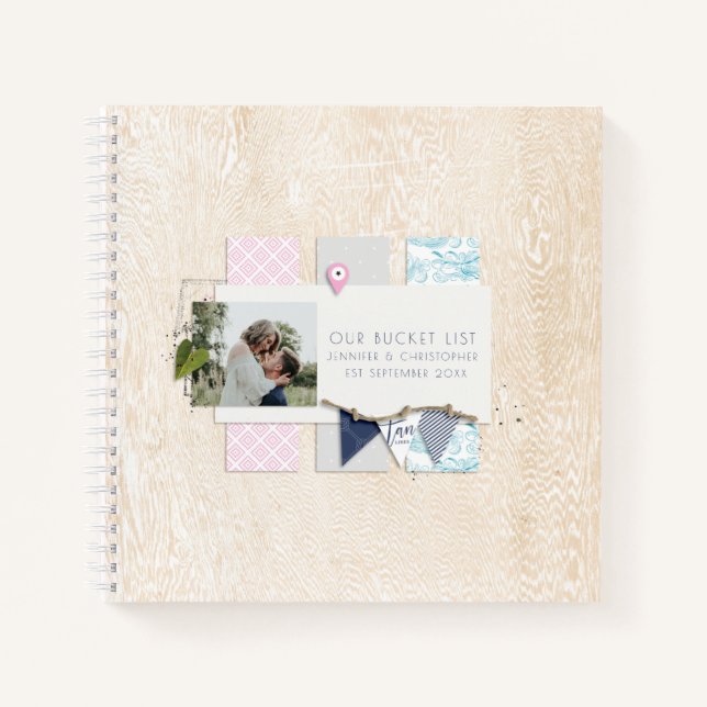 Our Bucket List Couples Keepsake Journal (Front)