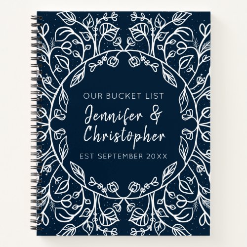 Our Bucket List Couples Keepsake Journal