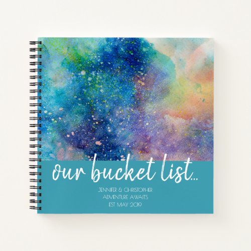 Our Bucket List Couples Keepsake Journal