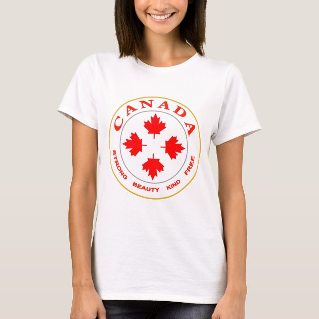Our Canada Emblem T-Shirt (Front)