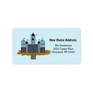 Our Castle New Home Address Label