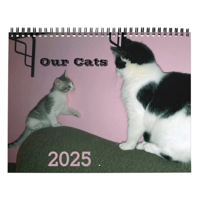 Our Cats Personalized Calendar (Cover)
