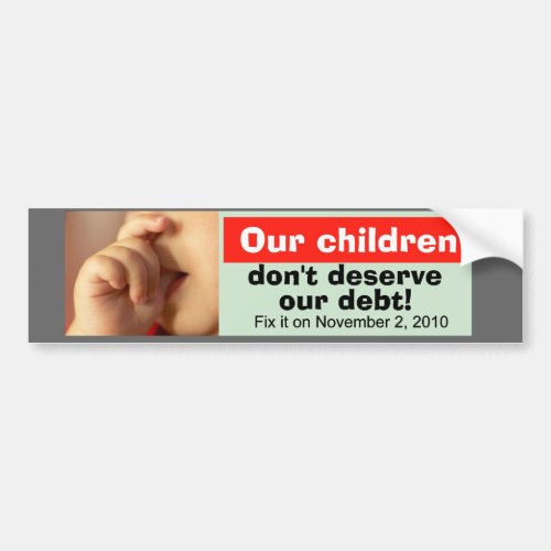 Our Children Bumper Sticker