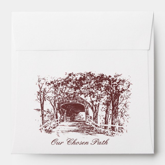 Our Chosen Path Envelopes / Square 5.25x5.25 (Back (Top Flap))