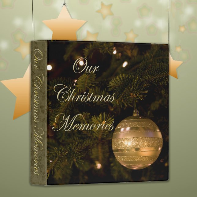 Our Christmas Memories Album Binder (Our Christmas Memories Binder)
