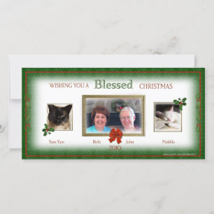 Our Christmas Together Photo Card