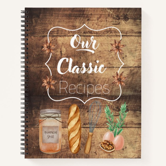 Our classic recipe notebook (Front)