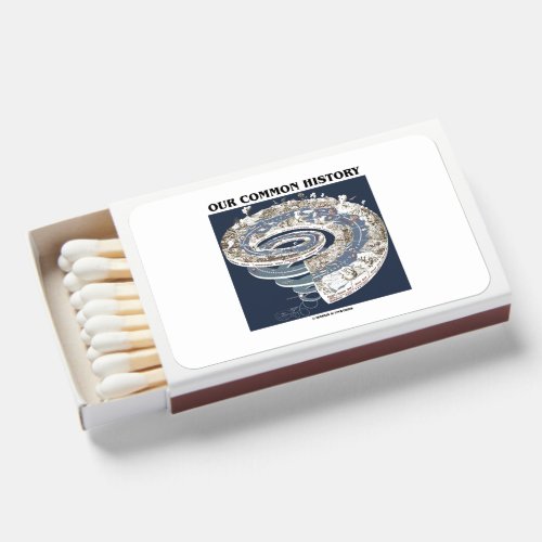 Our Common History Earth History Timeline Spiral Matchboxes