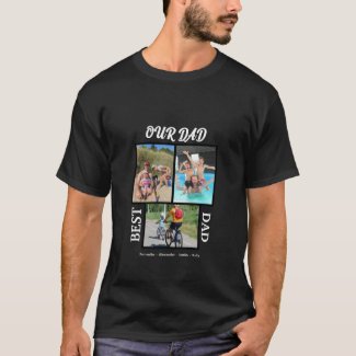 Our Dad Best Dad Photo Collage Personalize Father