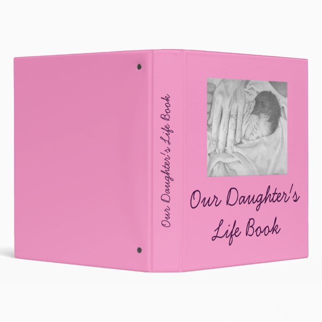 Our Daughter's Life Book Binder (Background)