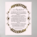 OUR DEEPEST FEAR Marianne Williamson Poster