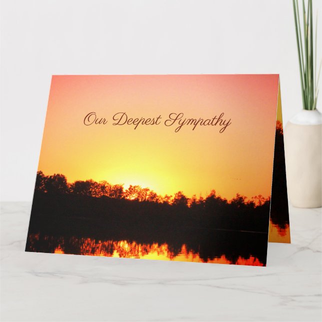 Our Deepest Sympathy Card (Front)