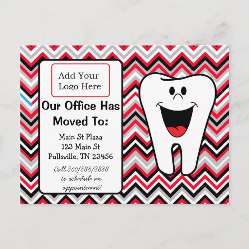 Our Dental Office is Moving Business Announcement