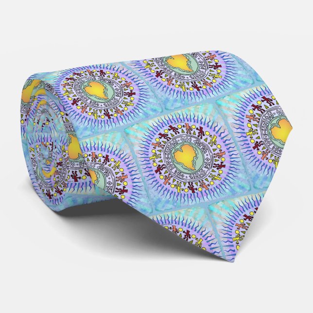 Our Earth Neck Tie (Rolled)