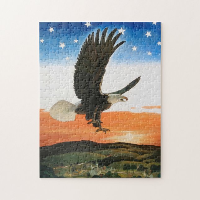 Our Emblem by Newell Convers Wyeth Jigsaw Puzzle (Vertical)