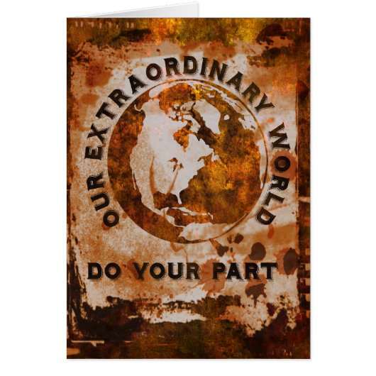 Our Extraordinary World - Do Your Part Cards (Front)