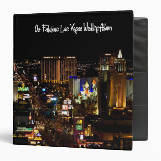 Our Fabulous Las Vegas Wedding Album Binder