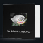 Our Fabulous Memories Las Vegas Wedding Album 3 Ring Binder<br><div class="desc">Our Fabulous Memories Las Vegas Wedding Album</div>