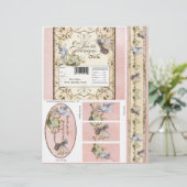 Our Faerie Princess, Baby Shower Candy Wrappers (Standing Front)