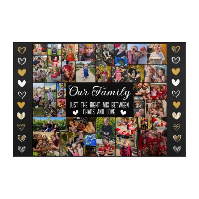 Our Family  Acrylic Print (Front)