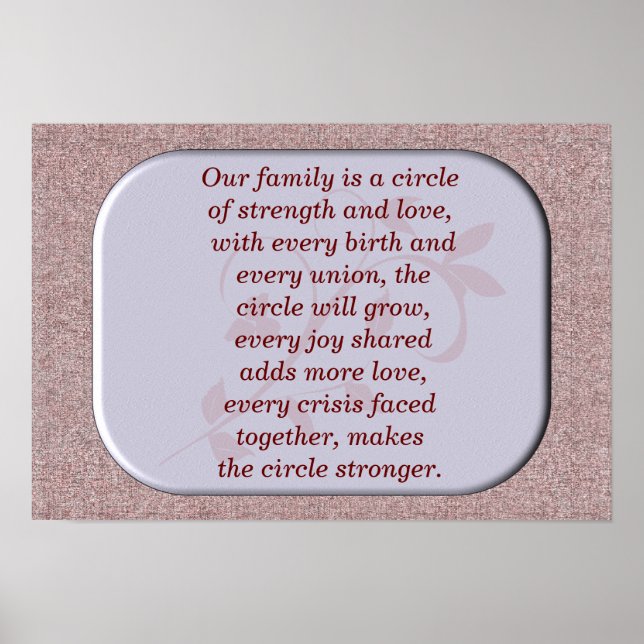 Our family - art print (Front)