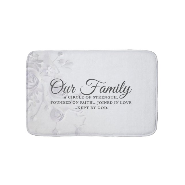 Our Family Bath Mat (Front)