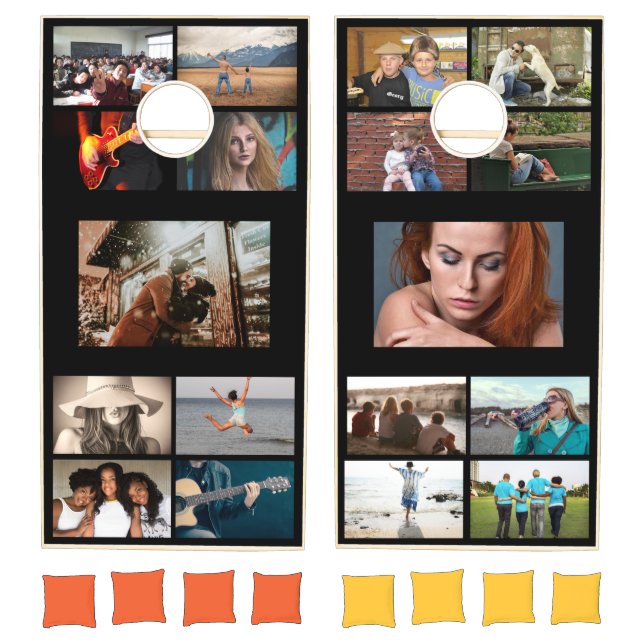 Our family DIY photo holiday home outdoor game (Set)