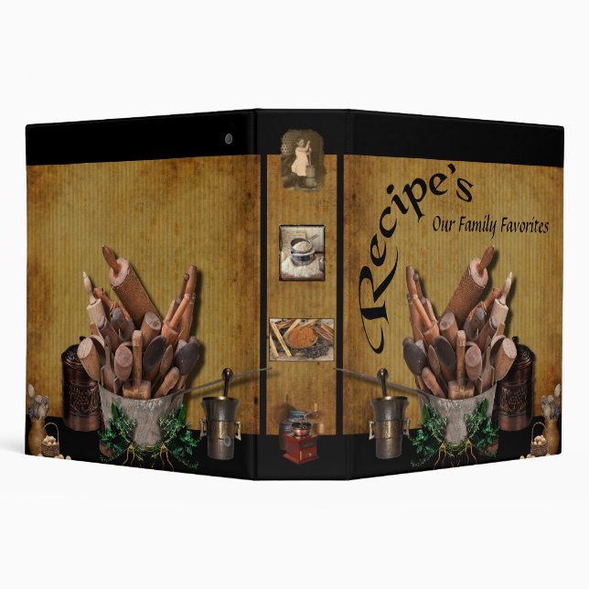 Our Family Favorites Recipe Binder (Background)