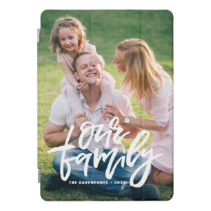 Our Family Hand Lettered Script iPad Pro Cover
