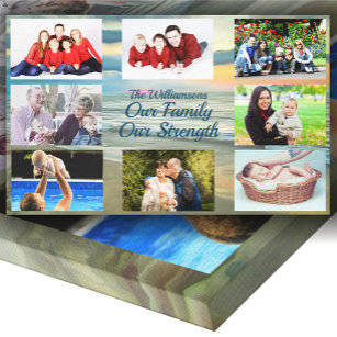 Our Family Our Strength 0735 Art Canvas Print