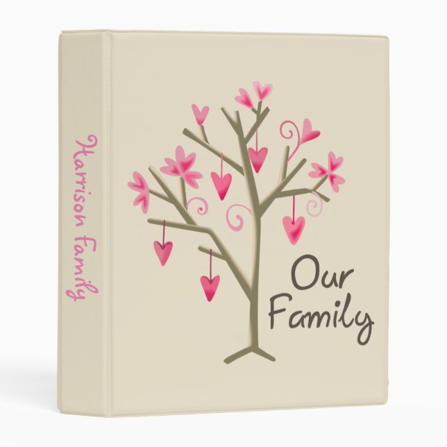 Our Family Photo Album Mini Binder (Front/Spine)