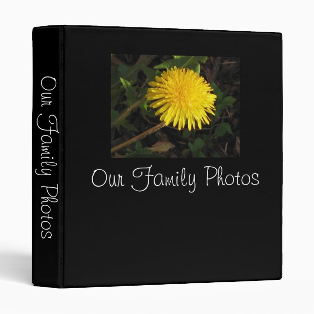 Our Family Photos Binder (Front/Spine)