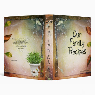 Our Family Recipes Binder