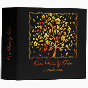 Our Family Tree 3 Ring Binder