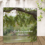 Our Family Tree Genealogy 3 Ring Binder<br><div class="desc">This beautiful notebook can store all your family's history and research. Add your family name and the established date and you have a wonderful way to remember your roots. Also perfect for wedding gifts when family members marry and desire to track their own history. Photography and design ©Vann-Horn Creative Photo...</div>