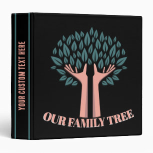 Our Family Tree Genealogy Scrapbook Album 3 Ring Binder