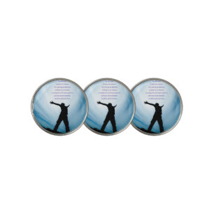 Our Father,Catholic prayer, christian,prayer,faith Golf Ball Marker