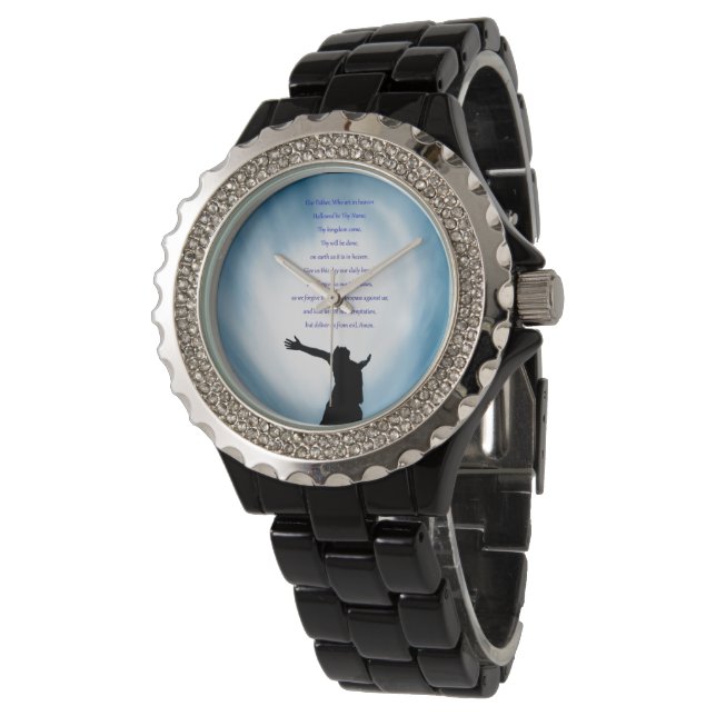 Our Father,Catholic prayer, christian,prayer,faith Watch (Angled)
